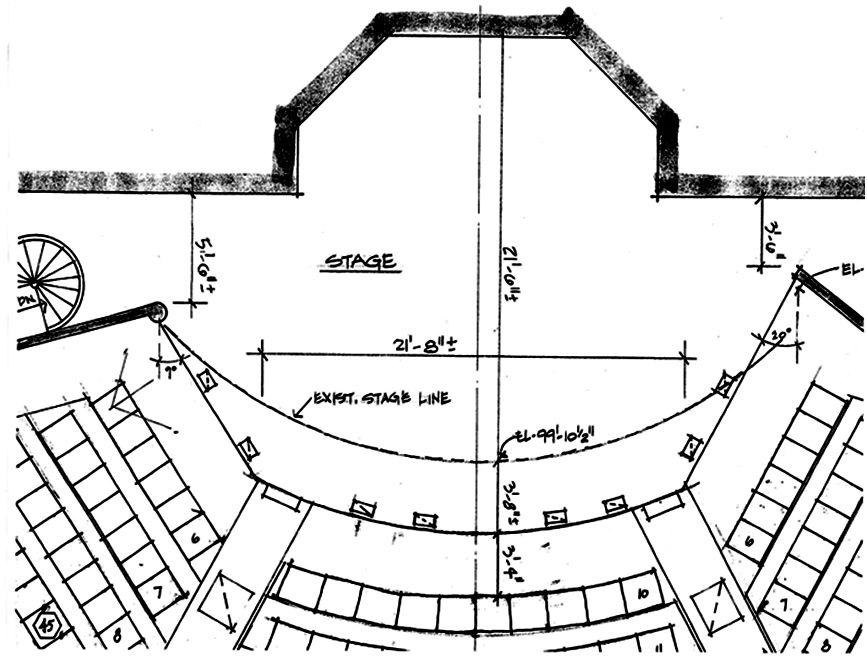 OCTA stage dimensions