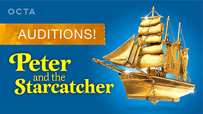 Audition artwork for Peter and the Starcatcher